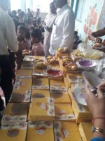 Diwali celebration with school childrens